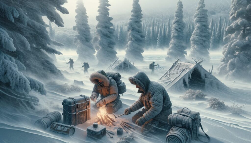 Photo cold weather survival